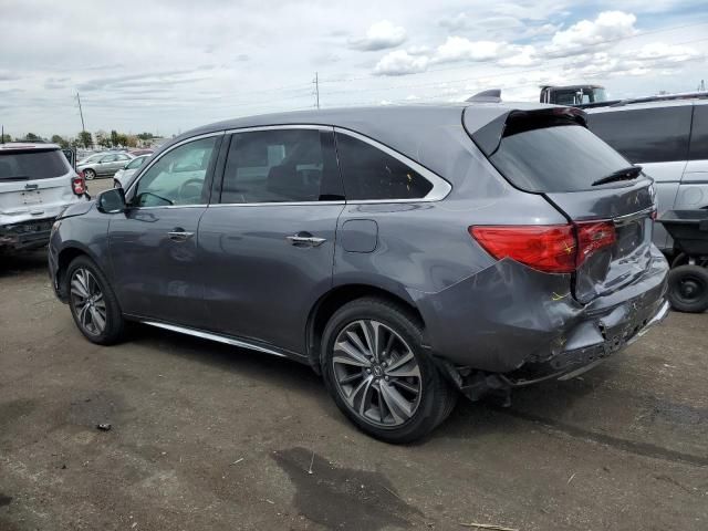 2019 Acura MDX Technology