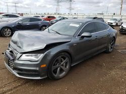 Salvage cars for sale at Elgin, IL auction: 2014 Audi A7 Prestige