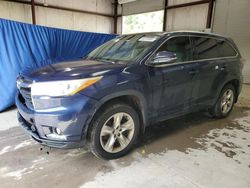 Toyota salvage cars for sale: 2015 Toyota Highlander Limited