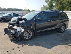 Toyota salvage cars for sale: 2022 Toyota Sienna XLE