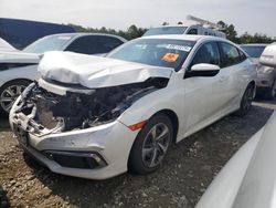 Salvage cars for sale at Waldorf, MD auction: 2019 Honda Civic LX