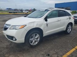 Salvage cars for sale at Woodhaven, MI auction: 2013 Acura RDX Technology