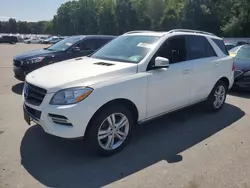 Flood-damaged cars for sale at auction: 2015 Mercedes-Benz ML 350 4matic