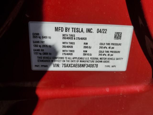 2022 Tesla Model X