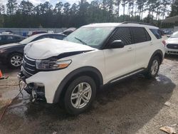 Salvage cars for sale at Harleyville, SC auction: 2020 Ford Explorer XLT