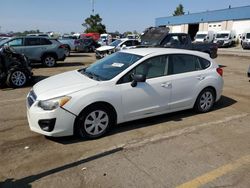 Salvage cars for sale at Woodhaven, MI auction: 2014 Subaru Impreza