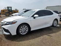 Salvage cars for sale from Copart Rocky View County, AB: 2022 Toyota Camry SE