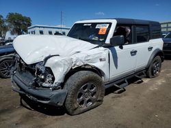 Ford salvage cars for sale: 2021 Ford Bronco Base