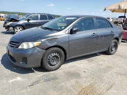 Salvage cars for sale at Grand Prairie, TX auction: 2013 Toyota Corolla Base