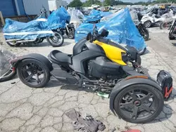 Salvage motorcycles for sale at Chicago Heights, IL auction: 2022 Can-Am Ryker