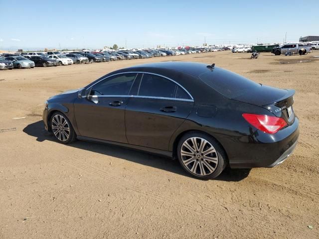 2018 Mercedes-Benz CLA 250 4matic