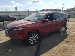 Jeep Grand Cherokee salvage cars for sale: 2014 Jeep Cherokee Limited