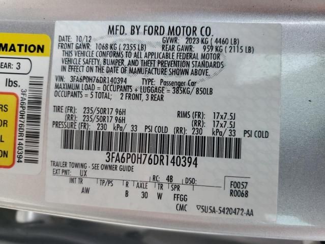 2013 Ford Fusion SE