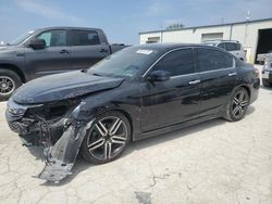 Salvage cars for sale at Kansas City, KS auction: 2017 Honda Accord Touring