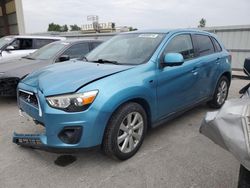 Salvage cars for sale at Kansas City, KS auction: 2013 Mitsubishi Outlander Sport ES