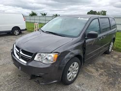 Vehiculos salvage en venta de Copart Mcfarland, WI: 2016 Dodge Grand Caravan SE