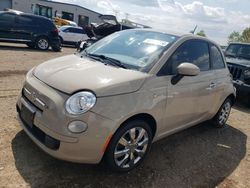 Vehiculos salvage en venta de Copart Elgin, IL: 2012 Fiat 500 POP