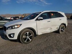 Salvage cars for sale at North Las Vegas, NV auction: 2016 KIA Sorento EX