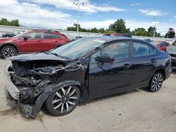 Honda salvage cars for sale: 2015 Honda Civic EXL