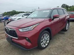 Salvage cars for sale at Hillsborough, NJ auction: 2023 Toyota Highlander L