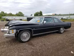 Cadillac salvage cars for sale: 1974 Cadillac Deville