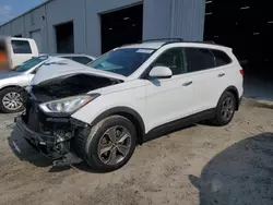 Salvage cars for sale at Jacksonville, FL auction: 2014 Hyundai Santa FE GLS