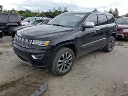 Jeep Vehiculos salvage en venta: 2017 Jeep Grand Cherokee Overland