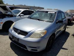 Toyota salvage cars for sale: 2003 Toyota Corolla Matrix XR