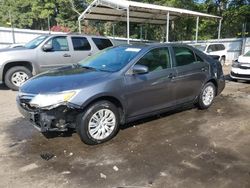 Salvage cars for sale at Austell, GA auction: 2013 Toyota Camry L