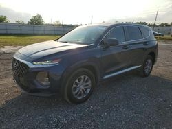 Salvage cars for sale at Houston, TX auction: 2020 Hyundai Santa FE SE