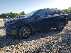 Salvage cars for sale at Candia, NH auction: 2022 Toyota Highlander XLE