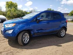 Salvage cars for sale at Columbia Station, OH auction: 2020 Ford Ecosport SE