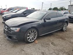 Salvage cars for sale at Dyer, IN auction: 2016 Audi A5 Premium Plus S-Line