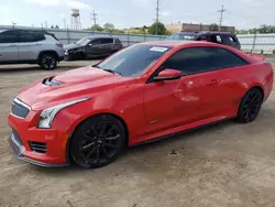 Salvage cars for sale at Chicago Heights, IL auction: 2017 Cadillac ATS-V