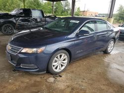 Chevrolet salvage cars for sale: 2017 Chevrolet Impala LT