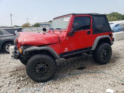 Salvage cars for sale at Louisville, KY auction: 2004 Jeep Wrangler / TJ Sport