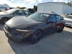 Salvage cars for sale at Sacramento, CA auction: 2023 Honda Accord Hybrid SPORT-L