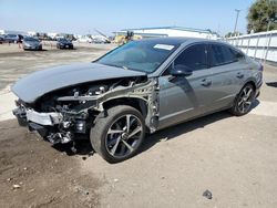 Salvage cars for sale at San Diego, CA auction: 2022 Hyundai Sonata SEL Plus