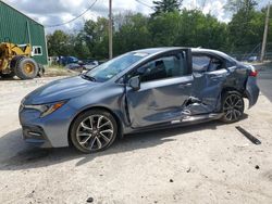 Salvage cars for sale at Candia, NH auction: 2022 Toyota Corolla SE