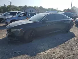 Salvage cars for sale at York Haven, PA auction: 2021 Honda Accord Sport