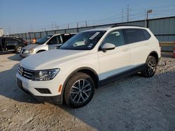 Volkswagen salvage cars for sale: 2020 Volkswagen Tiguan SE