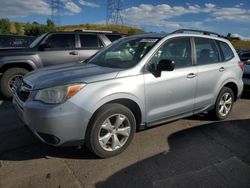 Vehiculos salvage en venta de Copart Littleton, CO: 2015 Subaru Forester 2.5I