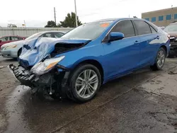 Toyota salvage cars for sale: 2017 Toyota Camry LE