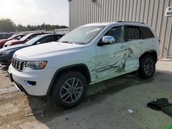 Jeep Grand Cherokee Limited salvage cars for sale: 2021 Jeep Grand Cherokee Limited