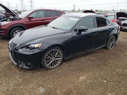 Salvage cars for sale at Elgin, IL auction: 2015 Lexus IS 250