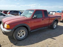 Salvage trucks for sale at Greenwood, NE auction: 2001 Ford Ranger Super Cab