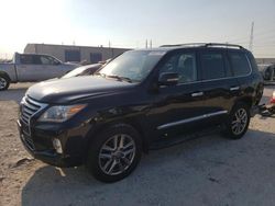 Salvage cars for sale at Haslet, TX auction: 2015 Lexus LX 570