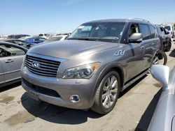 Salvage cars for sale at Martinez, CA auction: 2013 Infiniti QX56