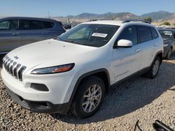 Jeep salvage cars for sale: 2017 Jeep Cherokee Latitude