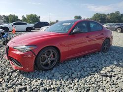 Salvage cars for sale at Mebane, NC auction: 2019 Alfa Romeo Giulia